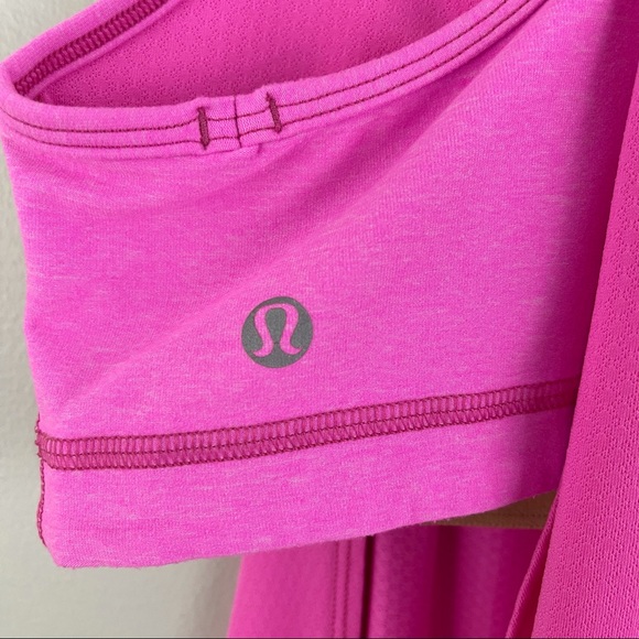 LULULEMON Hot Pink Paris Perfect No Limits Tank Top - Picture 8 of 10